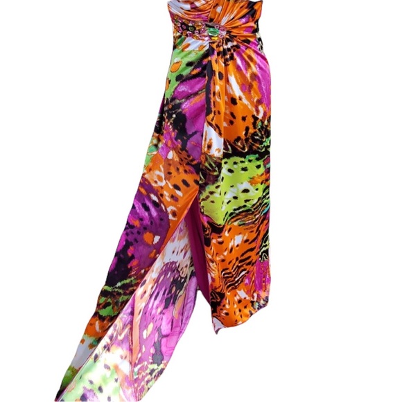 Formal Long Embellished Birthday Gown Bridesmaid Prom Dress Sz  5 (S) - Picture 5 of 10